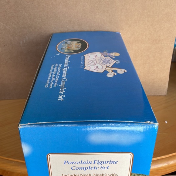 New Enesco Precious Moments Two by Two Noah's Ark 8 Pieces Complete Set 530948 - Picture 15 of 15